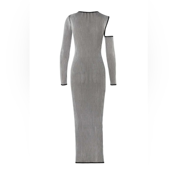 New! BAOBAB Ima Black and White Cut Out Maxi Dress 🖤 Small NWT! - Picture 6 of 16